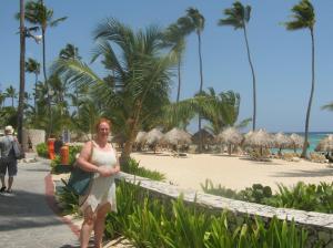 I actually let someone take my picture...