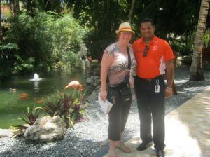 Lillin - my favourite driver with Olympus Punta Cana