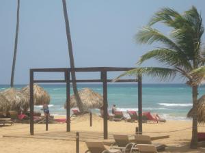 Beach wedding gazebo